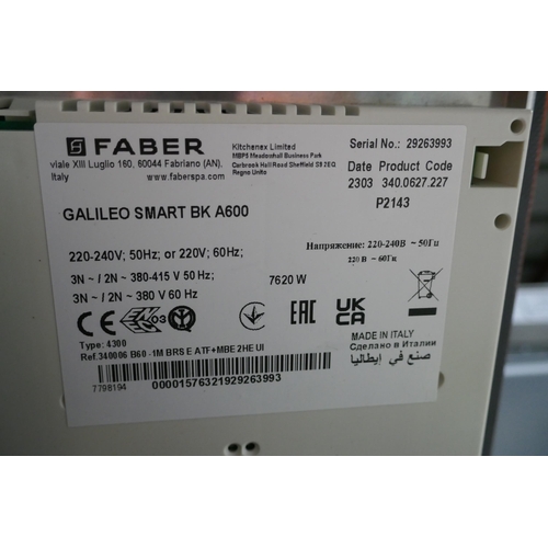 3036 - Faber Galileo Smart 4 Zone Venting Hob  (H250xW520xD600), original RRP £1304.17 inc. VAT (422-109) *... 