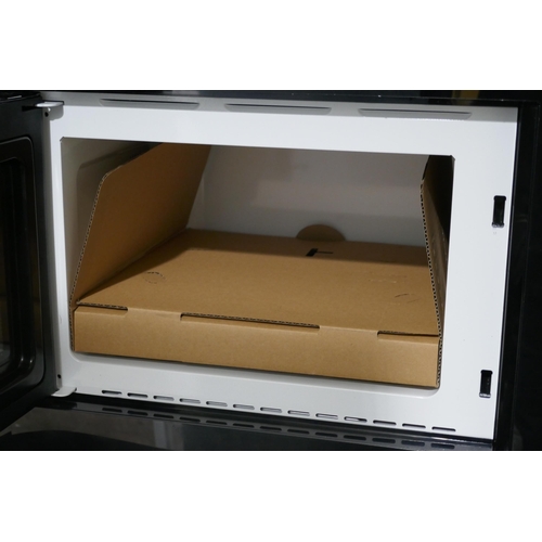 3038 - Zanussi Integrated Microwave (Cracked Frame/Edge) (H459xW594xD404) (model no. ZMBN4SK) original RRP ... 