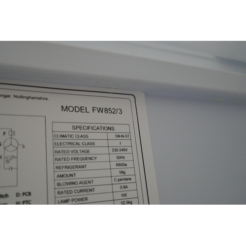 3048 - CDA 50/50 Integrated Fridge Freezer (H1772xW540xD540) (model no. FW852) original RRP £409.17 inc. VA... 