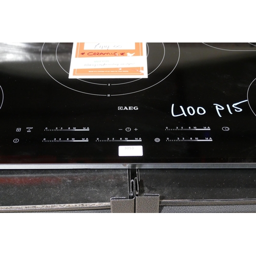 3053 - AEG Ceramic 5 Zone Hob (model no. HK955070FB) original RRP £640 inc. VAT (422-100) * This lot is sub... 