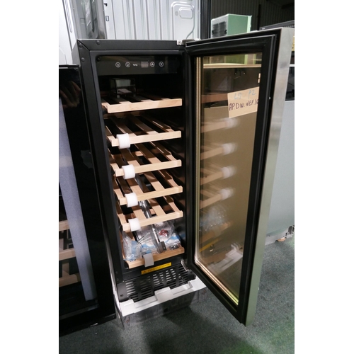 3071 - Viceroy Under Counter 30CM Wine Cooler (H870xW295xD570) - model no.:- WRWC30SSED, original RRP £332.... 