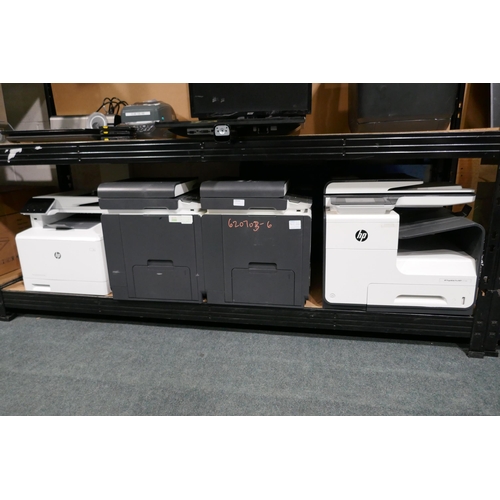 3100 - Four HP printers; 3 x 477 dw & 1 x 479dw * this lot is subject to VAT