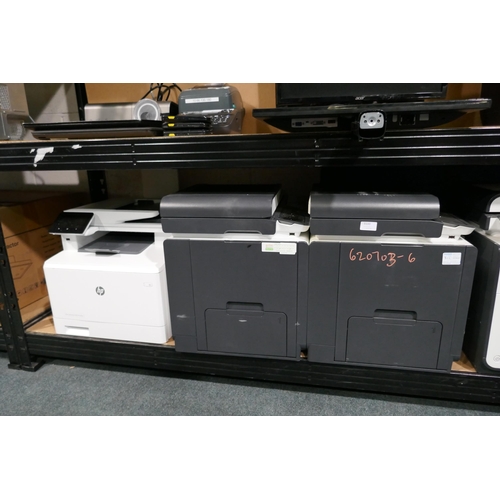 3100 - Four HP printers; 3 x 477 dw & 1 x 479dw * this lot is subject to VAT