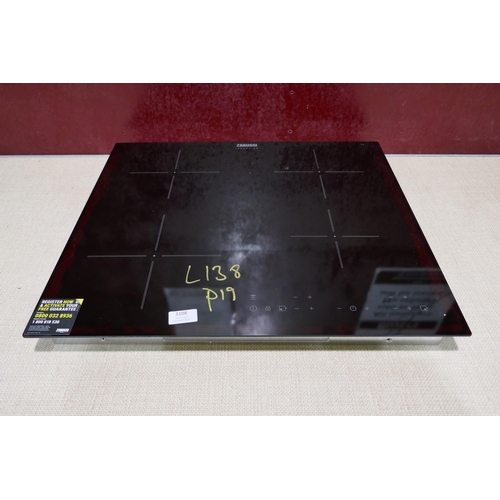 3108 - Zanussi 4 Zone Induction Hob (H44xW590xD520) - model no.:- ZITN643K, original RRP £249.17 inc. VAT (... 