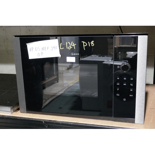 3122 - Neff N50 Built In Microwave - Graphite (H382xW594xD317), original RRP £432.5 inc. VAT (4194-124) *Th... 