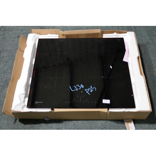 3125 - Neff Induction 4 Zone Hob, Model T46FD53X2 original RRP £732.50 inc. VAT (422-138) * This lot is sub... 