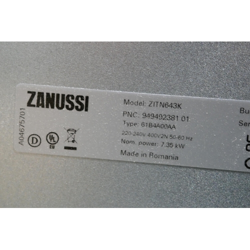 3131 - Zanussi 4 Zone Induction Hob (H44xW590xD520) - model no.:- ZITN643K, original RRP £249.17 inc. VAT (... 