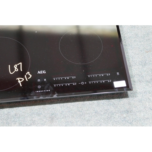 3135 - AEG 4 Zone Induction Hob (H44xW590xD520) - model no.:- IKB64401FB, original RRP £340.83 inc. VAT (41... 