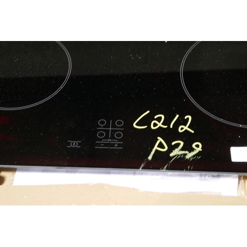 3142 - Bosch Ceramic 4 Zone Hob (H45xW592xD522) - model no.:- PKE61RAA8B, original RRP £432.5 inc. VAT (419... 