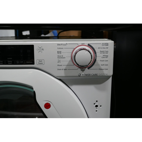 3163 - Hoover Integrated H-Wash 300 Pro Washing Machine (9kg) (H820xW600xD525) - model no.:- HBWOS 69TAME, ... 