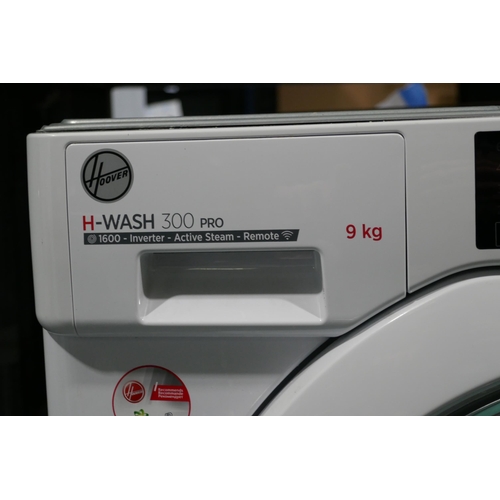 3163 - Hoover Integrated H-Wash 300 Pro Washing Machine (9kg) (H820xW600xD525) - model no.:- HBWOS 69TAME, ... 