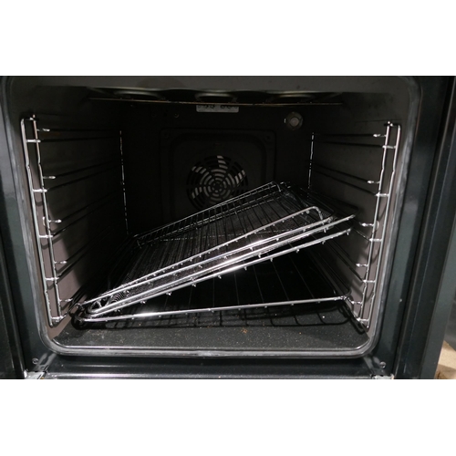 3164 - Zanussi Built-in Double Oven - Missing Shelves - Model ZKCNA7KN (H888xW594xD568), original RRP £540.... 