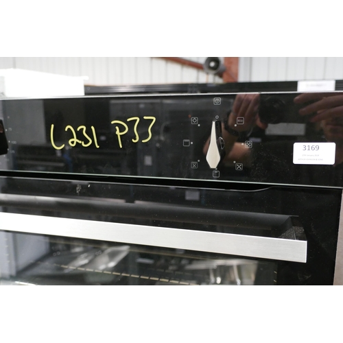 3169 - CDA Single Fan Oven (H595xW595xD570) - model no.:- SL100SS, original RRP £265.84 inc. VAT (4194-231)... 