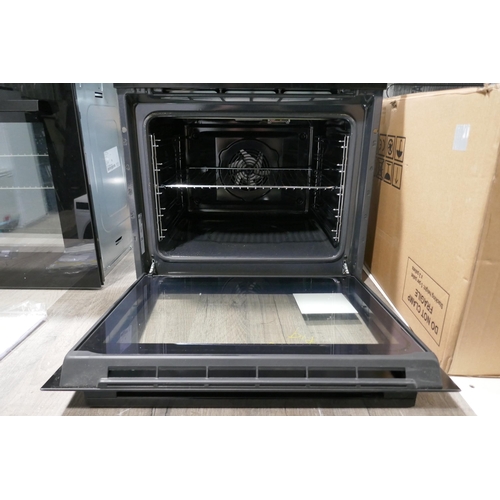 3172 - Zanussi Single Multifunction Oven - Black - Only One Shelf (H589xW594xD568), original RRP £265.83 in... 