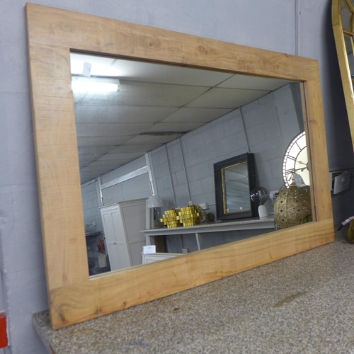 1506 - A Fire wall mirror * this lot is subject to VAT