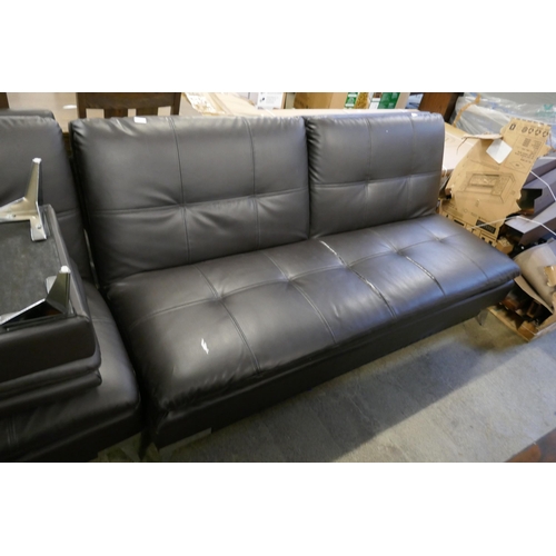 1590 - Sealy Sofa Convertible with ottoman  , Original RRP  £574.99 + vat (4194-11)  - damaged    * This lo... 