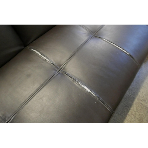 1590 - Sealy Sofa Convertible with ottoman  , Original RRP  £574.99 + vat (4194-11)  - damaged    * This lo... 