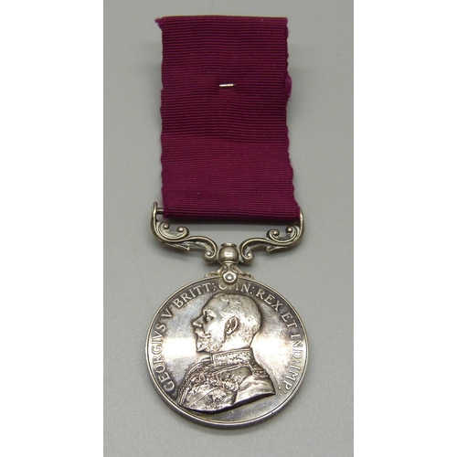 1007 - A George V Army For Long Service and Good Conduct Medal, to 27363 Cpl. W.H. Coombs, Royal Engineers