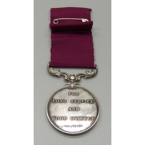 1007 - A George V Army For Long Service and Good Conduct Medal, to 27363 Cpl. W.H. Coombs, Royal Engineers