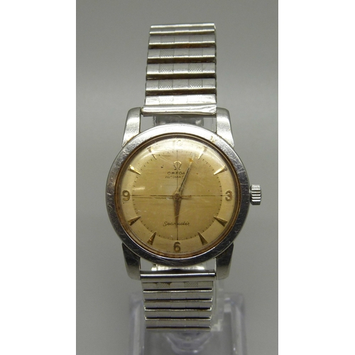 1033 - An Omega Seamaster automatic wristwatch