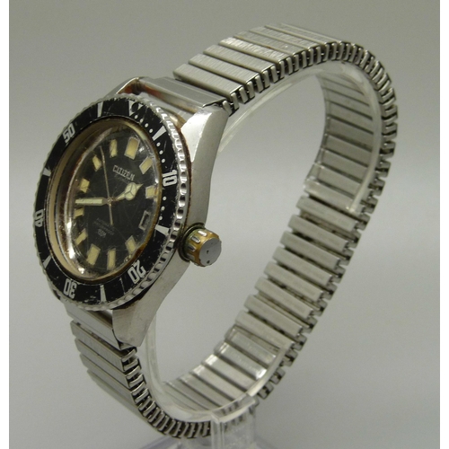 1035 - A gentleman's Citizen automatic diver's watch