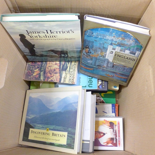 1169 - A collection of books, mostly relating to places, also WWII and James Herriott **PLEASE NOTE THIS LO... 