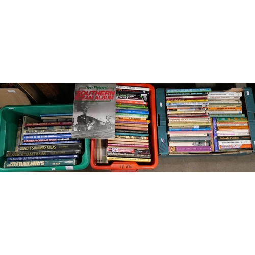 1176 - Over 100 books on railways **PLEASE NOTE THIS LOT IS NOT ELIGIBLE FOR POSTING AND PACKING**