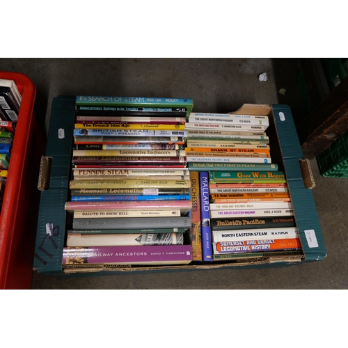 1176 - Over 100 books on railways **PLEASE NOTE THIS LOT IS NOT ELIGIBLE FOR POSTING AND PACKING**