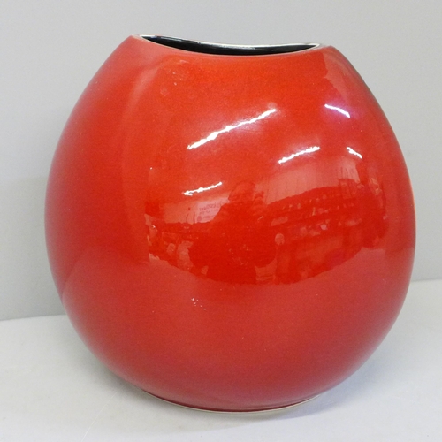 644 - A Poole Pottery Gemstones vase, 18cm