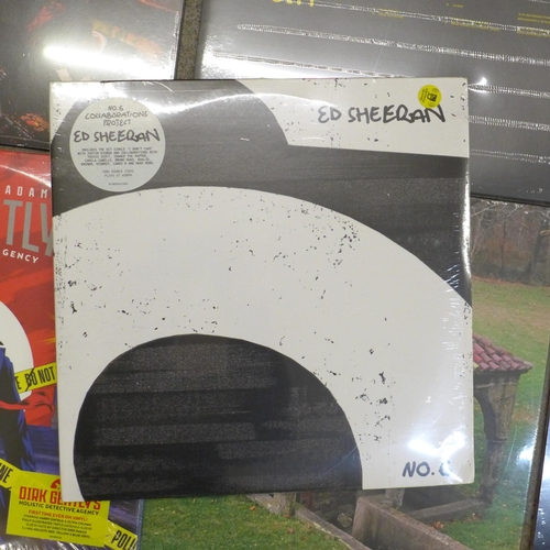 671 - Ten sealed/new LP records including Ed Sheeran, Olden Yold, Creeper, Jay, Farai, British Lion, Reneg... 