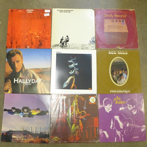 675 - Sixteen LP records including Captain Beefheart, Dr John and Queen