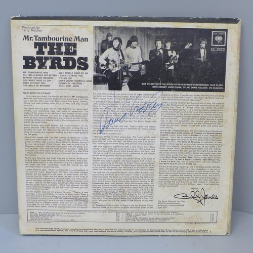 703 - The Byrds LP record signed by David Crosby