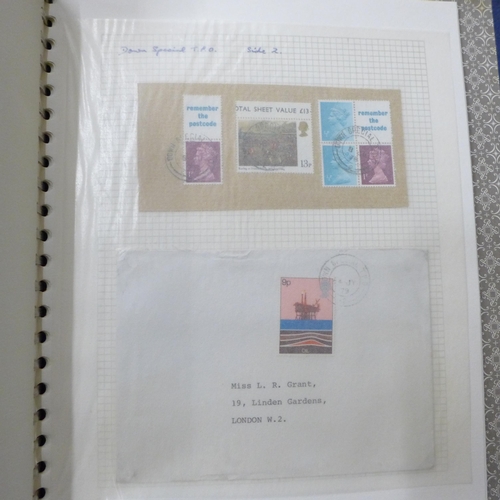 728 - Railway postmarks, a collection of covers mainly Queen Elizabeth II but some earlier, well annotated... 