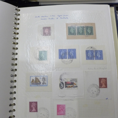 728 - Railway postmarks, a collection of covers mainly Queen Elizabeth II but some earlier, well annotated... 