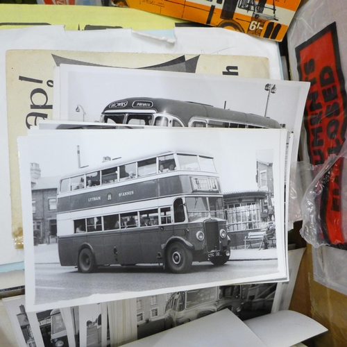 732 - Bus and coach books and photographs