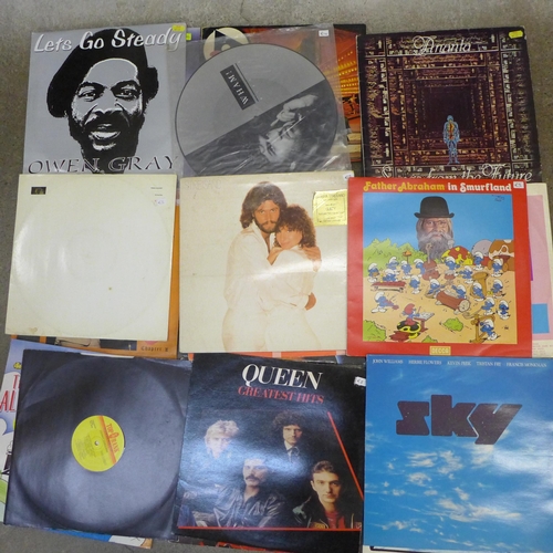 747 - LP records, 12