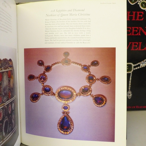 775 - Three books; Crown Jewels of Britain and Europe, The Queen's Jewels and  The Royal Jewels