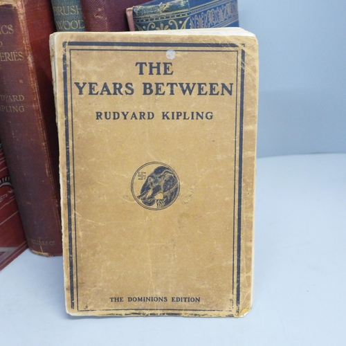 793 - Seven Rudyard Kipling first edition books