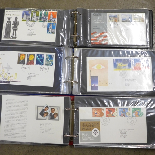 795 - Three albums of first day covers