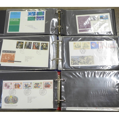 795 - Three albums of first day covers