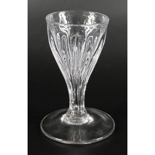 839 - Nine jellies and tot glasses, circa 1800 and earlier