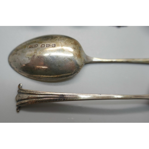 926 - A set of six silver spoons, 73.3g