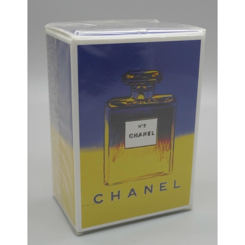 937 - A Chanel No 5 1997 limited edition Andy Warhol Foundation Parfum, 7.5ml, sealed