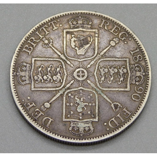 995 - An 1890 double florin