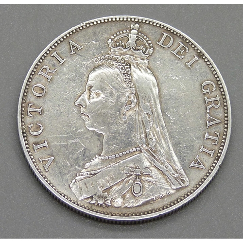 997 - An 1889 double florin