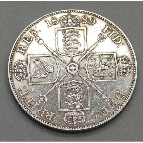 997 - An 1889 double florin