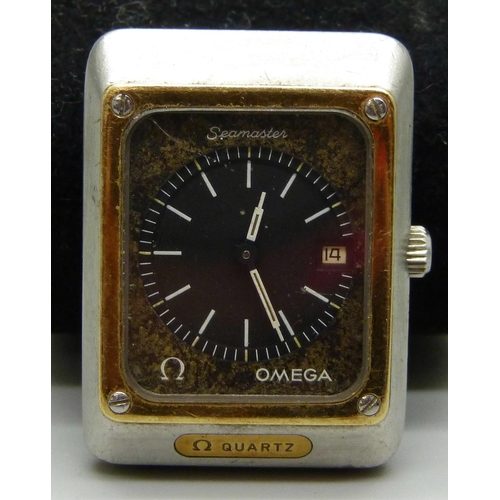 999 - An Omega Seamaster quartz wristwatch, 28mm case