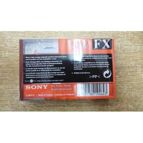 2059 - 53 Sony FX90 blank tapes - sealed and unused