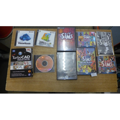 2084 - A collection of Microsoft Windows software and games (Sims and Medal of Honor)