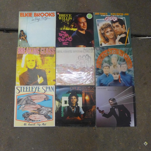 2103 - 4 Boxes of assorted LPs, approx. 400 in total, pop, rock, classical, 50s, 60s, etc.